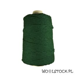 sznurek bawelniany zielony5mm