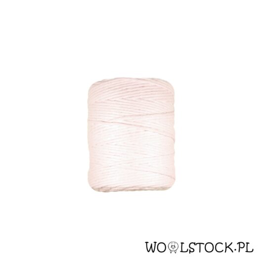 sznurek bawelniany 2mm pudrowy roz
