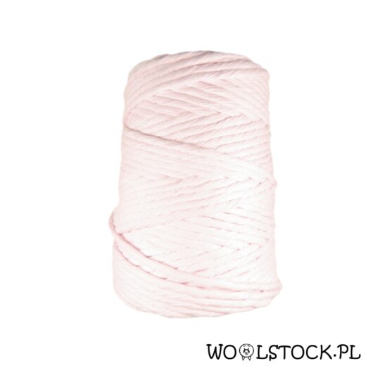 sznurek bawelniany 5mm rozowy